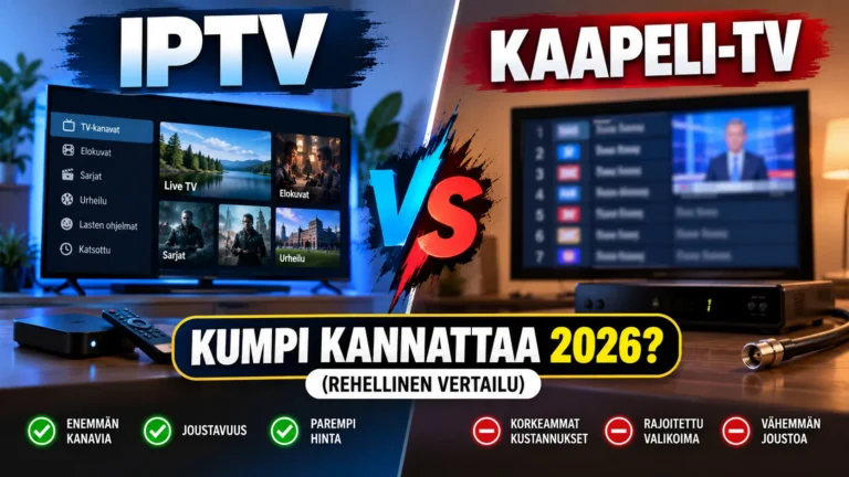 IPTV vs kaapeli-TV: kumpi kannattaa